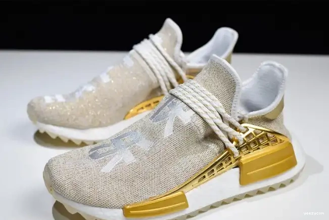 Pharrell F99762 adidas Hu HAPPY Gold NMD China 0528